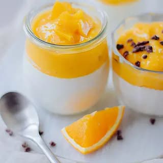 Panna Cotta à l'orange