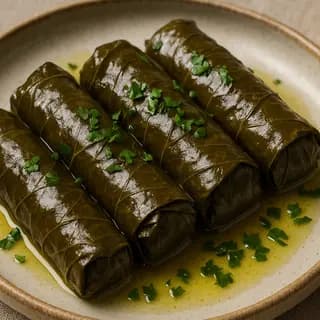 Feuilles de vigne farcies Warak Inab